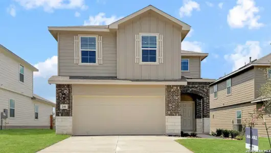 New construction Single-Family house 241 Violet Sylph, San Antonio, TX 78253 plan The Kate - image