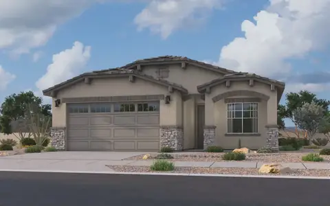 New construction Single-Family house 8237 N 173rd Ln, Waddell, AZ 85355 plan Granite Vista Avanti - Plan 2028 - image