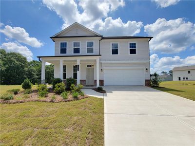 New construction Single-Family house 624 Silverleaf Trl, Bethlehem, GA 30620 Hampstead- photo 0