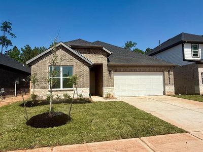 New construction Single-Family house 408 Springfield Terrace Dr, Conroe, TX 77304 Amethyst- photo 0