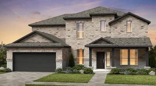 New construction Single-Family house 100 Trans Pecos Ct, Georgetown, TX 78628 plan Ametrine - image