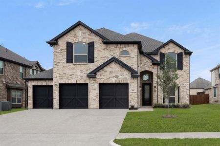 New construction Single-Family house 406 Crestview Dr, Midlothian, TX 76065 plan Princeton 2F-EW - image