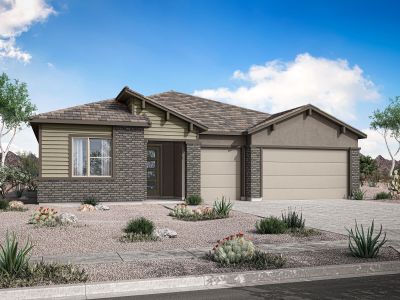 New construction Single-Family house 319 W Floyd Dr, San Tan Valley, AZ 85140 plan Garnet - image