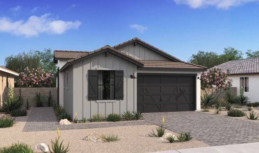 New construction Single-Family house 4381 North 203rd Avenue, Litchfield Park, AZ 85396 Calder- photo 0