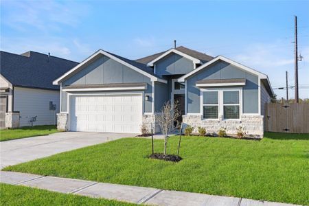 New construction Single-Family house 1123 Santee Ct, Arcola, TX 77583 plan Belle Vue 1900 SB - image