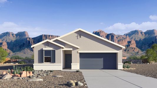 New construction Single-Family house 5686 E Azara Dr, San Tan Valley, AZ 85140 plan Easton - image