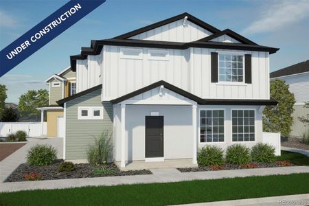 New construction Single-Family house 3429 Barkwood Dr, Johnstown, CO 80534 Shire - photo 0