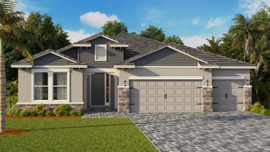 New construction Single-Family house 1073 Chasehill Ln, Zephyrhills, FL 33541 plan Hawthorne - image