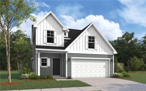 New construction Single-Family house 5112 Tyndall Dr, Sanford, NC 27330 plan Intrigue - image