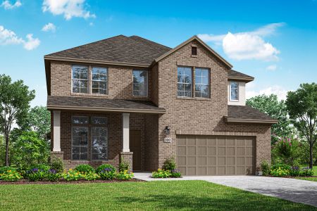 New construction  house 1708 Morning Mist Dr, Georgetown, TX 78628 plan Garner - image