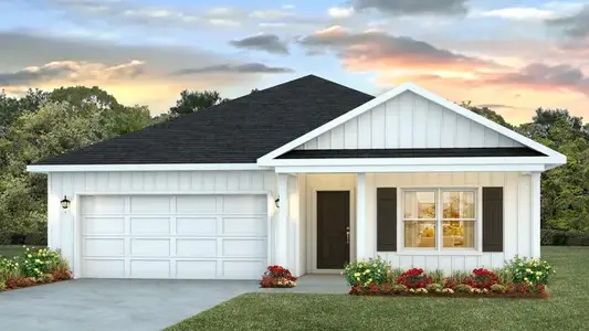 New construction Single-Family house 16 Country Side Wy, Freeport, FL 32439 plan Cali - image