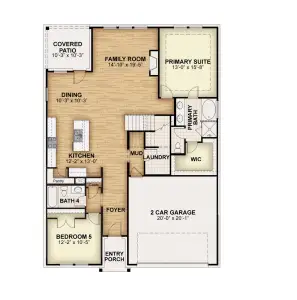 New construction Single-Family house 2263 River Bend Rd, Royse City, TX 75189 plan Republic - image 7