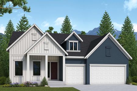 New construction Single-Family house 17170 Alsike Clover Ct, Monument, CO 80132 plan The Stratmoor - image