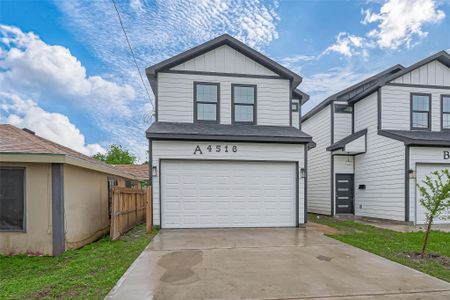 New construction Single-Family house 4516 Galesburg St, Unit A, Houston, TX 77051 - image