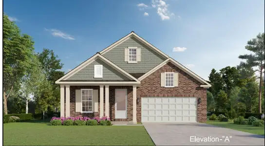 New construction Single-Family house 3130 Mannington, Bartlett, TN 38135 plan Logan - image