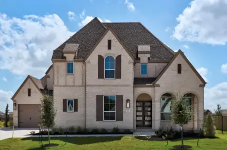 New construction Single-Family house 260 Jates Field Bnd, Liberty Hill, TX 78642 plan Varese - image