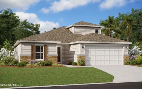 New construction Single-Family house 615 Barbosa Trl, St. Augustine, FL 32095 - image