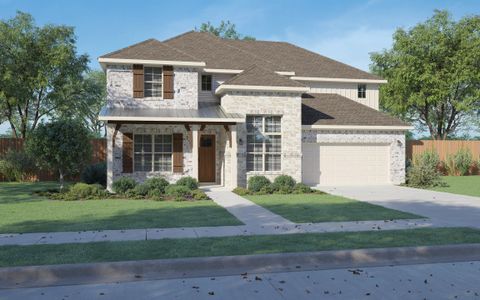 New construction Single-Family house 150 Regal Dr, Waxahachie, TX 75165 plan Olympic - image