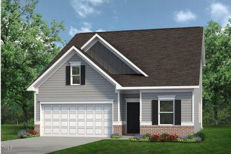 New construction Single-Family house 14 E American Merigold Dr, Unit 65, Benson, NC 27504 Caldwell - photo 0