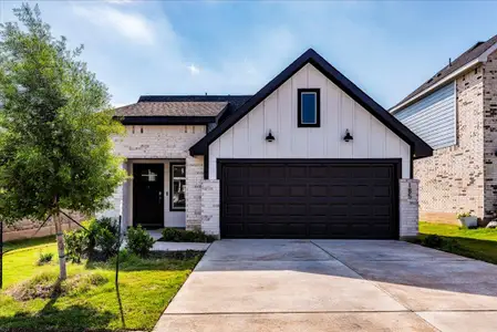 New construction Single-Family house 185 Standing Rock Ln, Marble Falls, TX 78654 The Caroline- photo 0