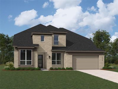 New construction Single-Family house 4437 Blue Sky Dr, Celina, TX 75078 plan Leyland Plan - image