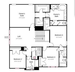 Structural options added include; Gourmet kitchen, bedroom and full bathroom in place of flex, tray ceilings at dining room, shower at bath 4, transom windows at dining room and loft area, tub at laundry, and fireplace.