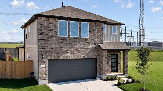 New construction Single-Family house 145 Mad Pupper Dr, Buda, TX 78620 plan Merlin - image