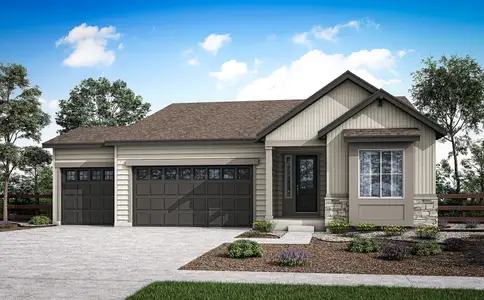 New construction Single-Family house 3401 N Haleyville Ct, Aurora, CO 80019 plan 4031 - image