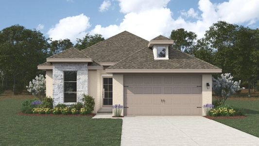 New construction Single-Family house 912 Nolte Bnd, Seguin, TX 78155 plan Castlehill - image