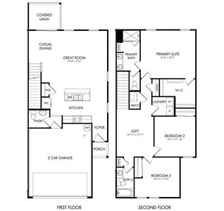 New construction Townhouse house 174 Yellowstone Dr, St. Johns, FL 32259 plan Hampton - image