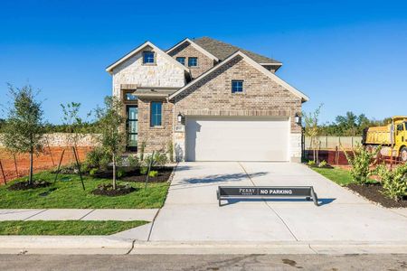 New construction Single-Family house 511 Menlo Cir, Liberty Hill, TX 78642 Design 2392W- photo 0