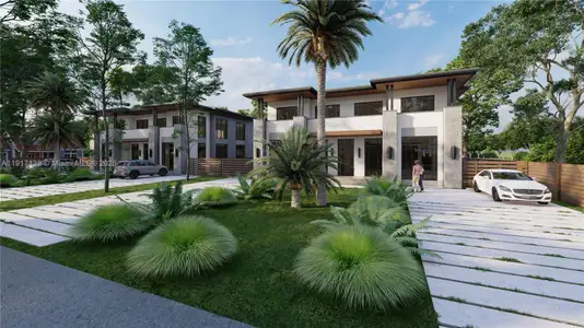 New construction Townhouse house 6301 Sw 27Th St, Miami, FL 33155 - image