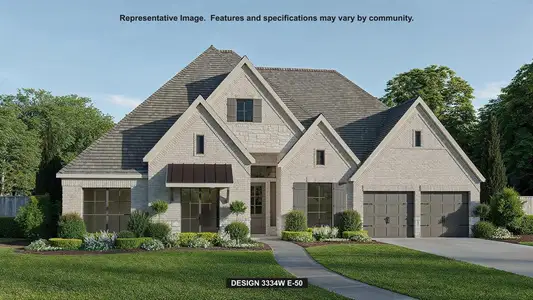 New construction Single-Family house 1931 Benedetto Wy, McLendon-Chisholm, TX 75032 plan 3334W - image