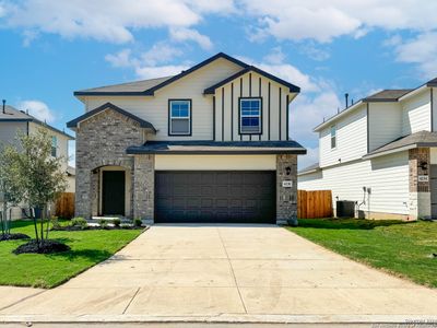 New construction Single-Family house 4230 Thyme Gdn, Von Ormy, TX 78073 The Grace- photo 0 0