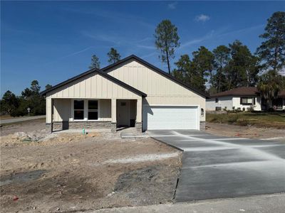 New construction Single-Family house 7431 Blackbird Ave, Weeki Wachee, FL 34613 plan Juliet  - image