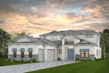 New construction Single-Family house Wellington, FL 33449 plan Aventura - image