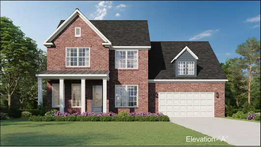 New construction Single-Family house 10326 Ashlyn, Collierville, TN 38017 plan Miller - image