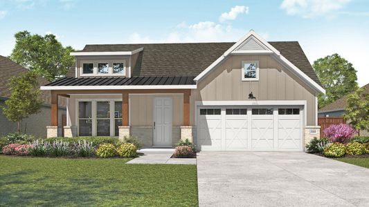 New construction Single-Family house 2024 Barfish Wy, Leander, TX 78641 plan Laurel - image