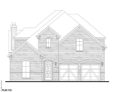 New construction Single-Family house 2681 Sassafrass Ct, Prosper, TX 75078 plan 1135 - image