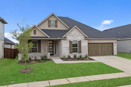 New construction Single-Family house 1132 Hitching Post Wy, Oak Point, TX 75068 plan Bremond - image