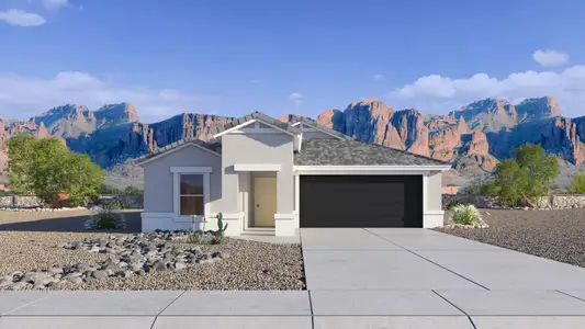 New construction Single-Family house 6110 S 260Th Ln, Buckeye, AZ 85326 plan Caden - image