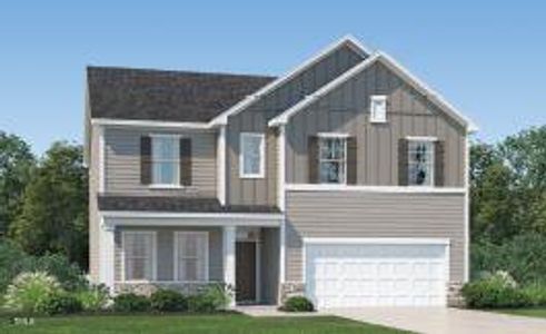 New construction Single-Family house 601 Morning Light Dr, Unit Lot 38, Angier, NC 27501 null- photo 0