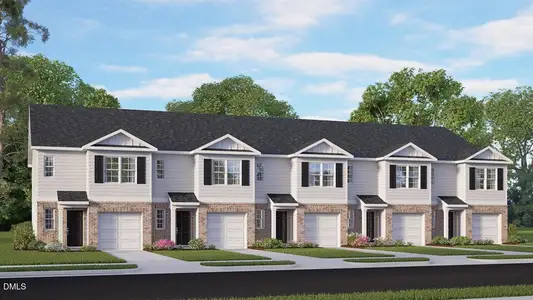 New construction Townhouse house 416 Cherry Laurel Dr, Sanford, NC 27332 plan Pearson - image