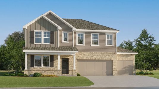 New construction Single-Family house 445 Panther Creek Ln, Jackson, GA 30233 plan Portland - image