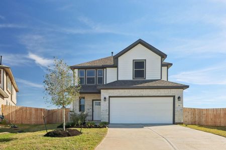New construction Single-Family house 3045 Buckthorn Dr, Brookshire, TX 77423 plan Birch - image