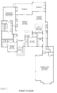 New construction Single-Family house 7312 Wexford Woods Ln, Wake Forest, NC 27587 - image