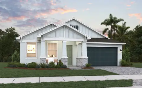 New construction Single-Family house 2067 Keystone Pass Blvd, Minneola, FL 34715 plan Lexington - 19236 - image