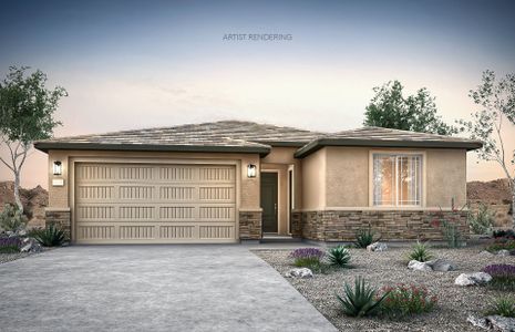 New construction Single-Family house 37234 N Marsala Rd, San Tan Valley, AZ 85140 plan Avelino - image