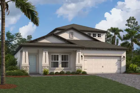 New construction Single-Family house 2395 Kalina Dr, Spring Hill, FL 34609 plan Picasso Bonus - image