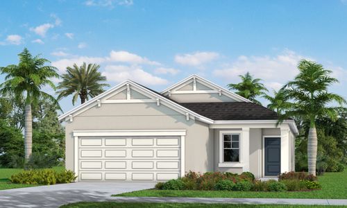 New construction Single-Family house 10025 Hammock Brook Dr, Parrish, FL 34219 plan Liberty 3 - image